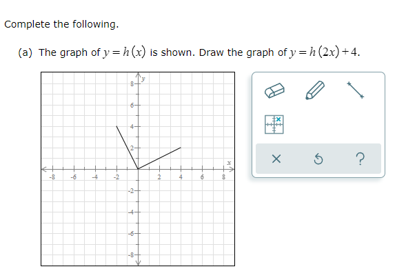 question 1 Translate each graph as specified