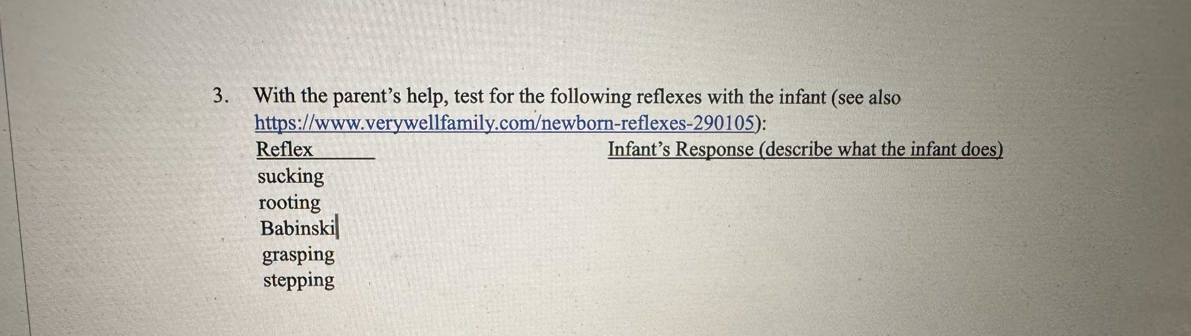 I need help answering this question 3. With the