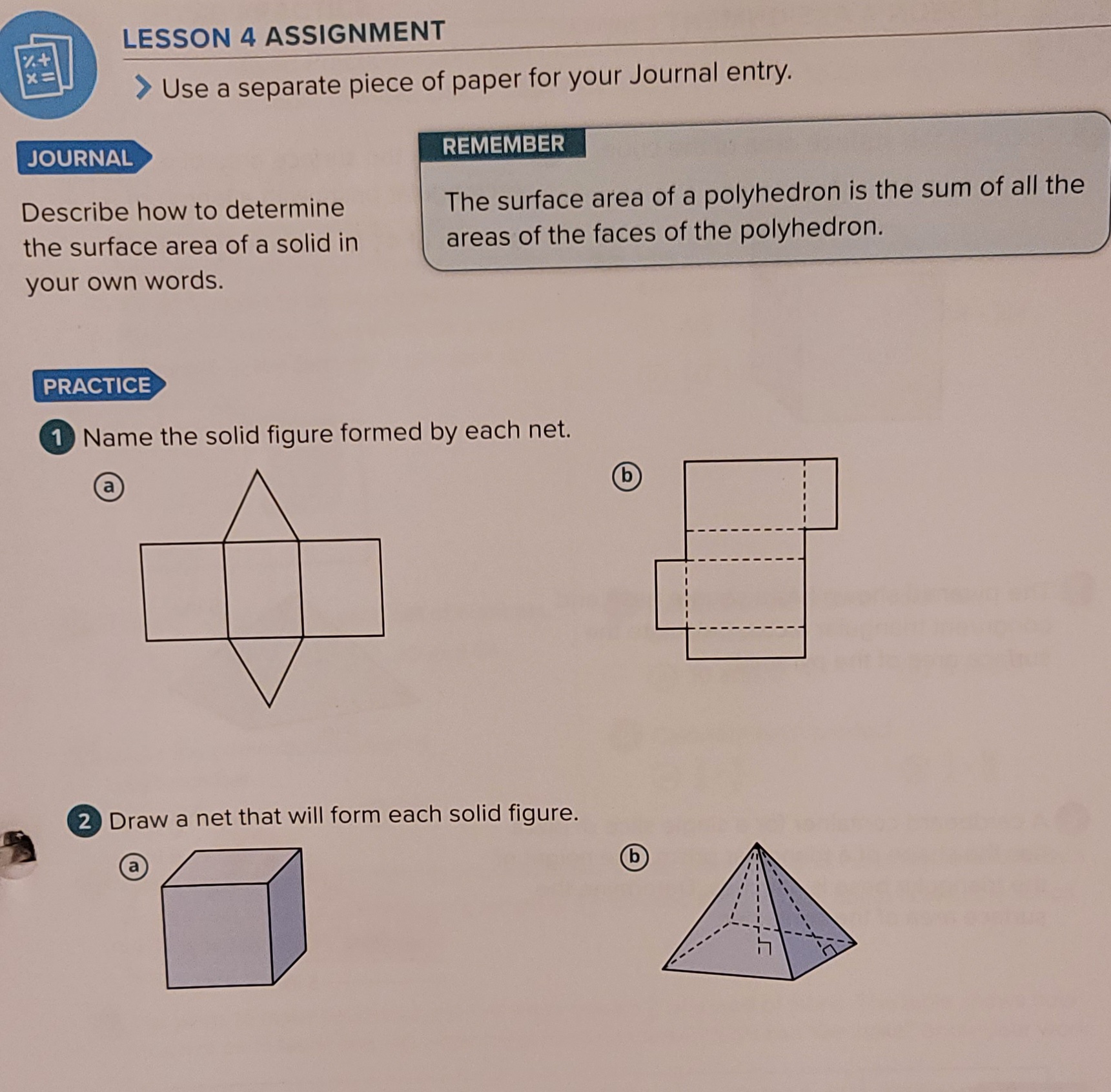 LESSON 4 ASSIGNMENT  style=