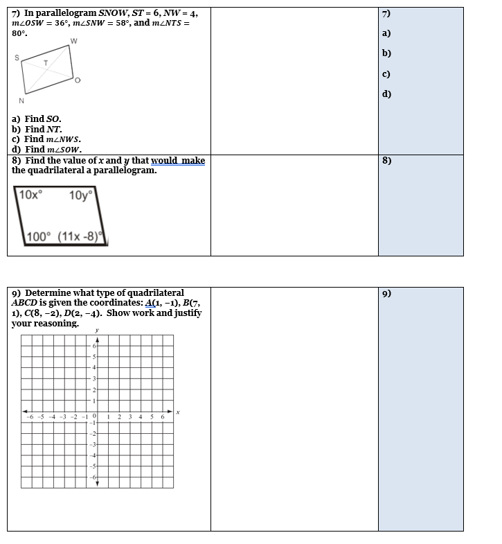 PROBLEM WORK / EXPLANATION ANSWER 1) What is the