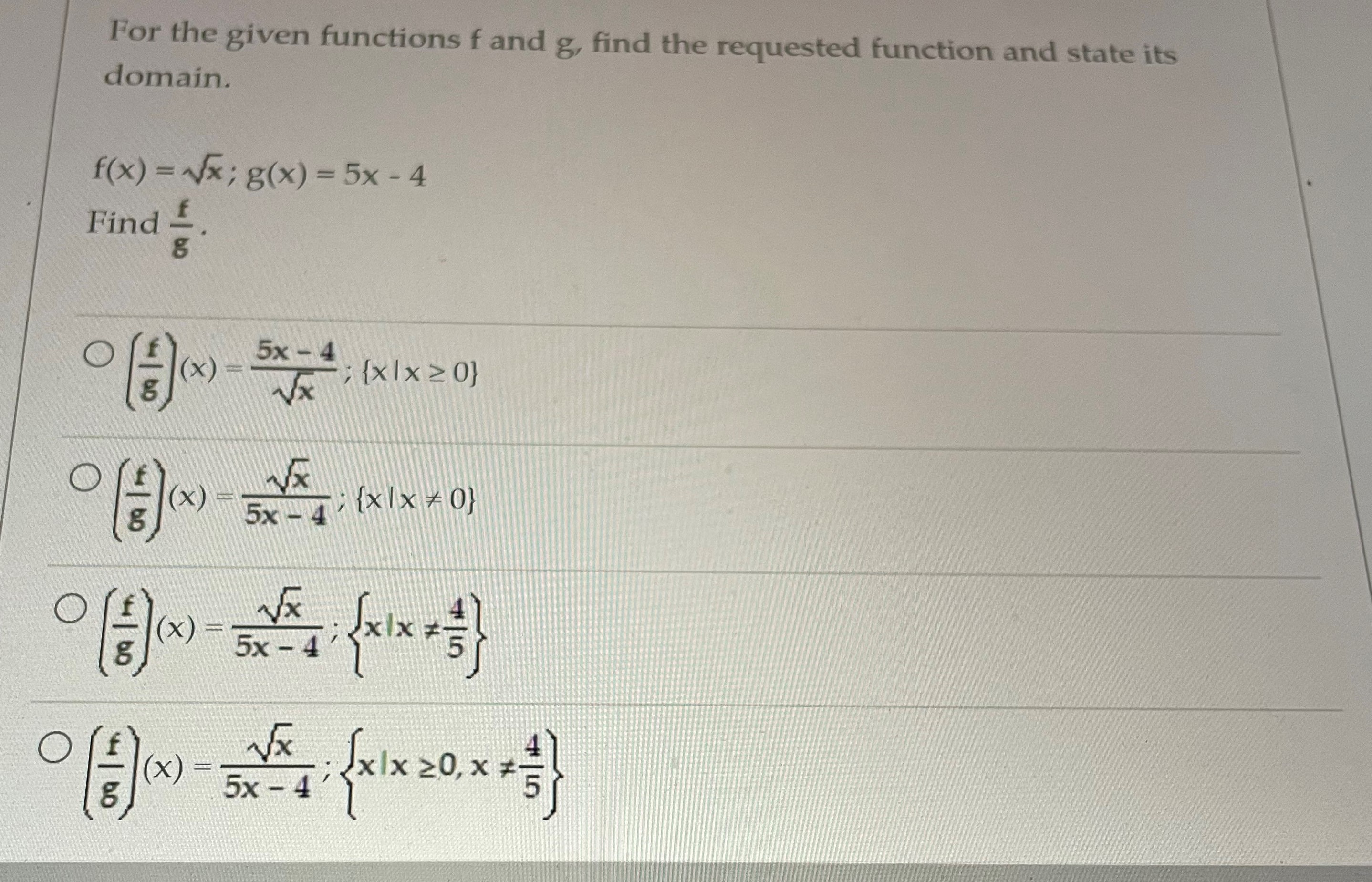 my answer was C i just want to double check if