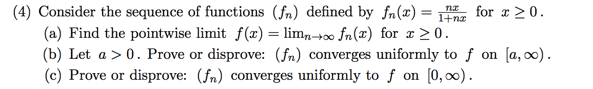 ............. (4) Consider the sequence of