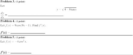 Problem 3. (1 paint) Let Problem 4. (1 paint Lar