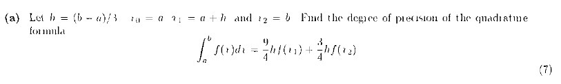 (a) Lab = (6-0)/3 1 = a 9 = ath and . = b Find