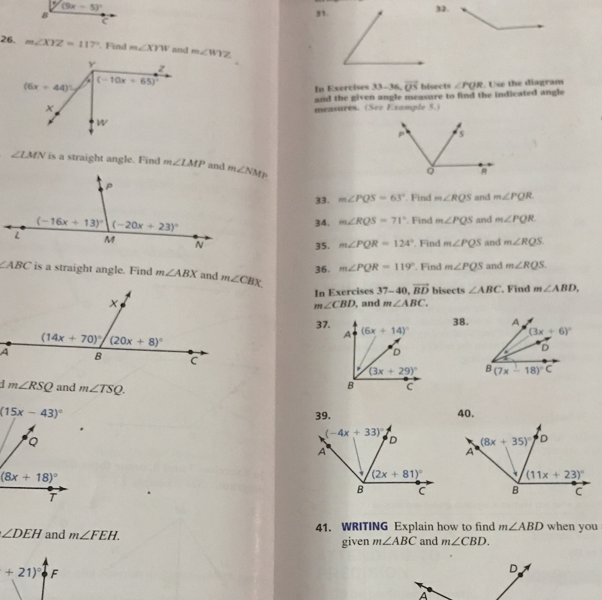 I only need help on question 26 (on the left) and