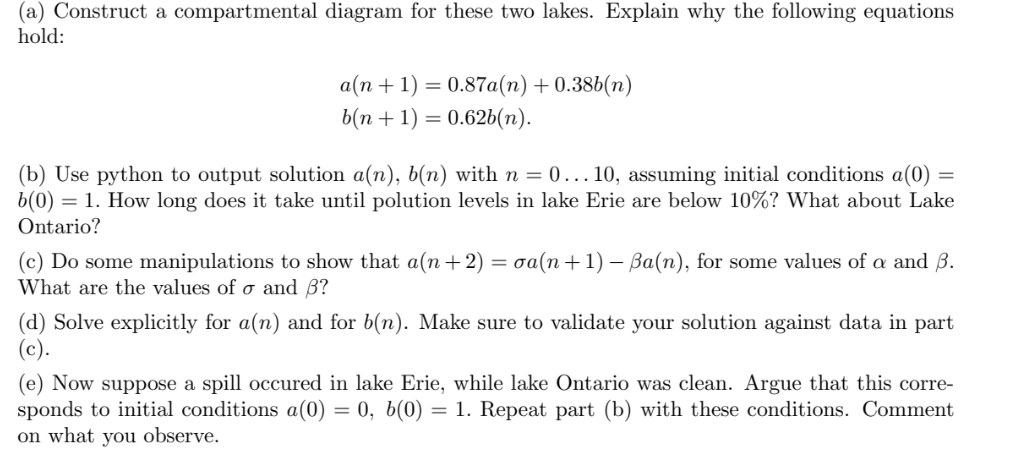 4. [textbook p45]. Most of the water owing into