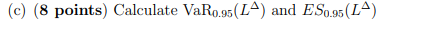 (b) (5 points) Calculate P(10 < LA < 20)(c) (8