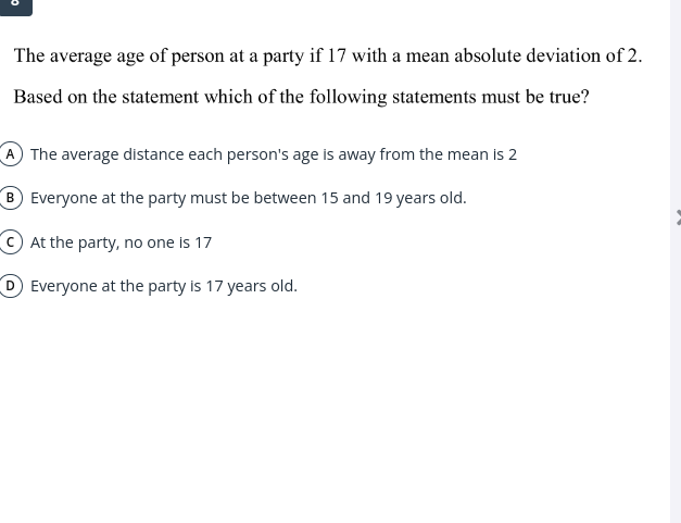 = The average age of person at a party if 17 with