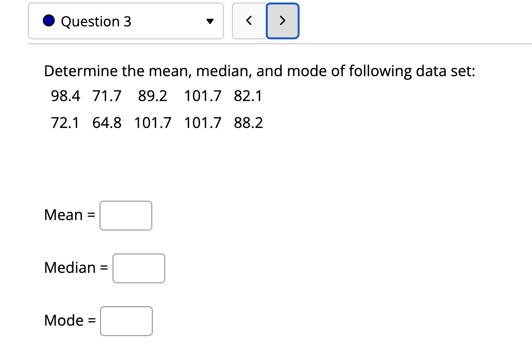 . Question 1 <  style=