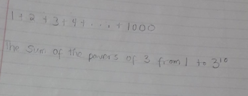 (a) write the given sum in sigma notation and (b)