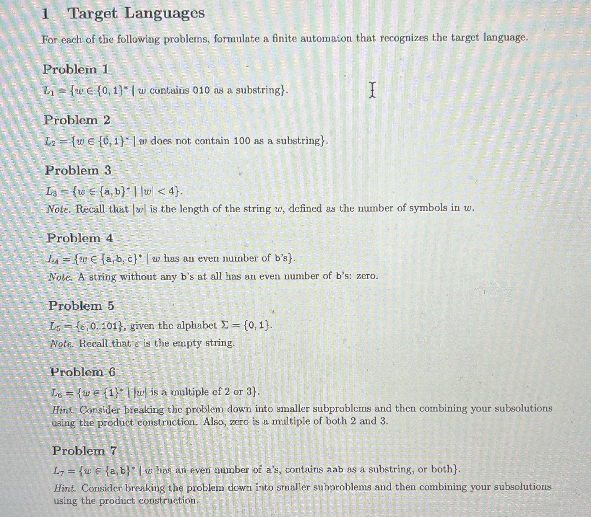 answer 1-7 please ASAP 1 Target Languages For