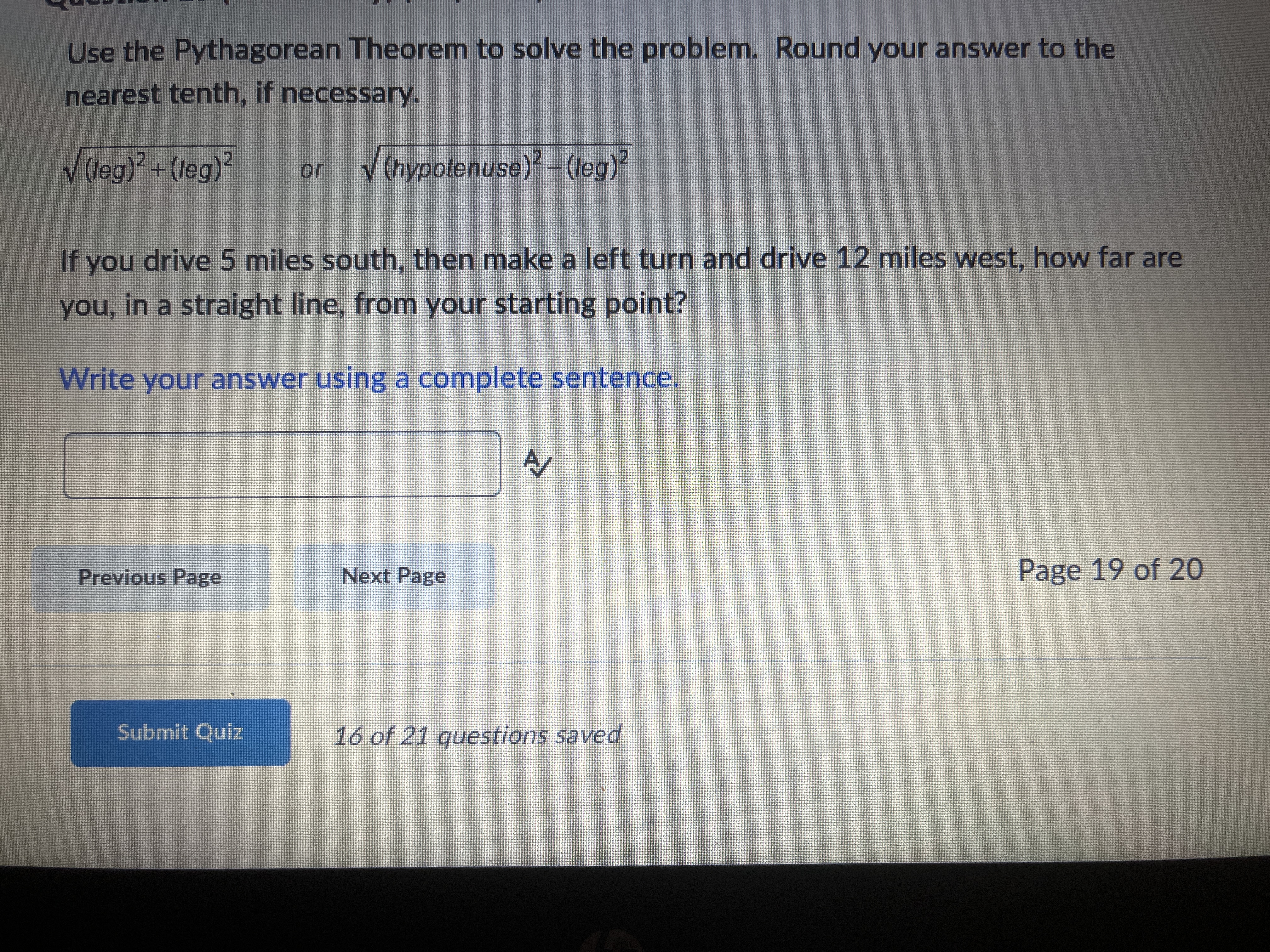 1 Quizzes - MAT110-N808: Math x * Search Results