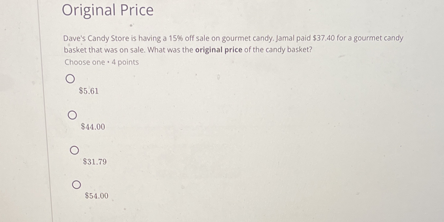 Original Price Dave's Candy Store is having
