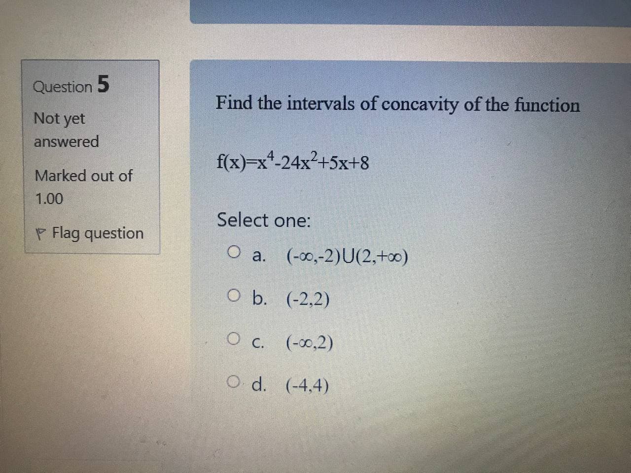 I need clear answer its multiple choice Question