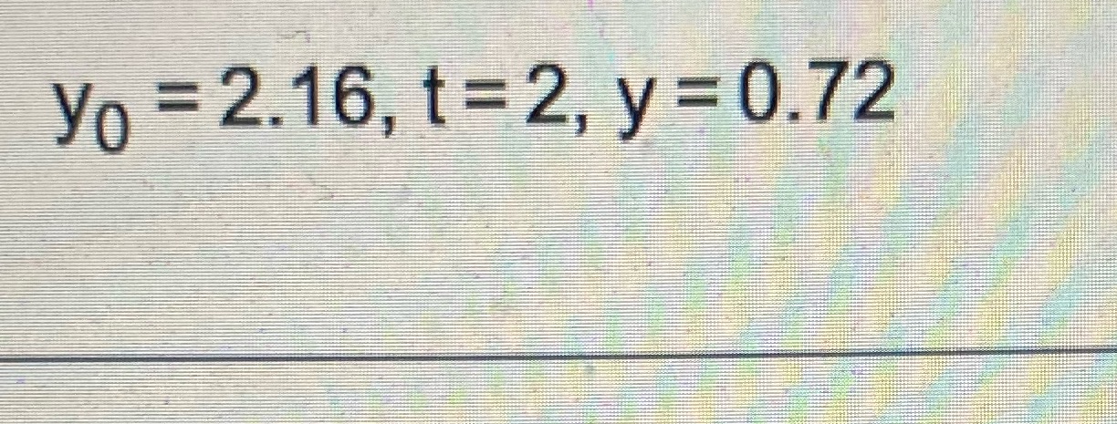 give the exact value of k in terms of natural