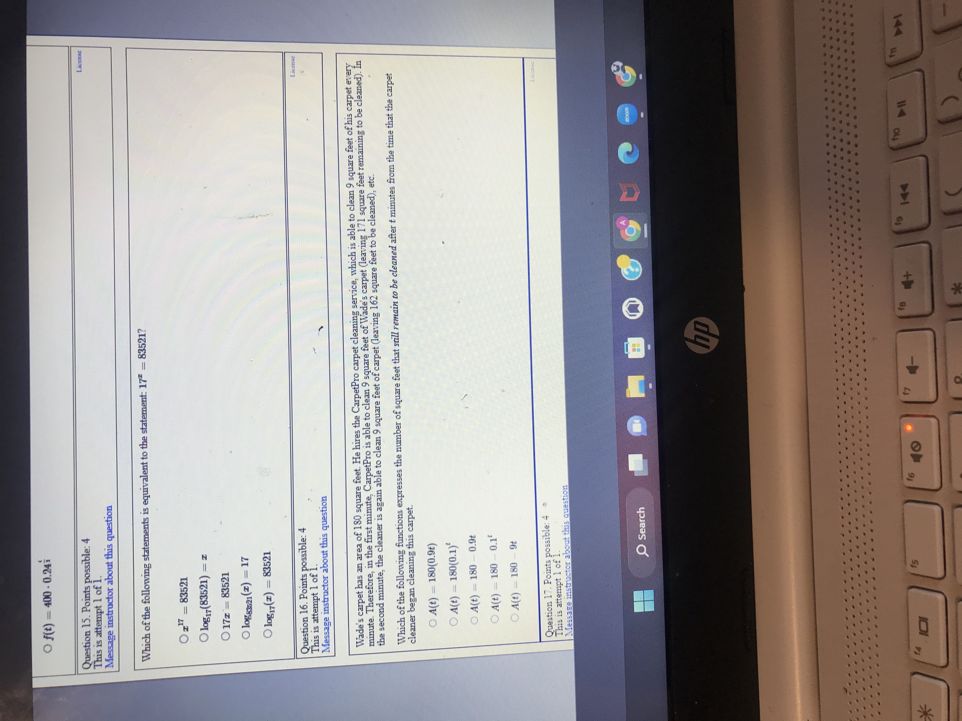 Question 13. Points possible: 4 License This is