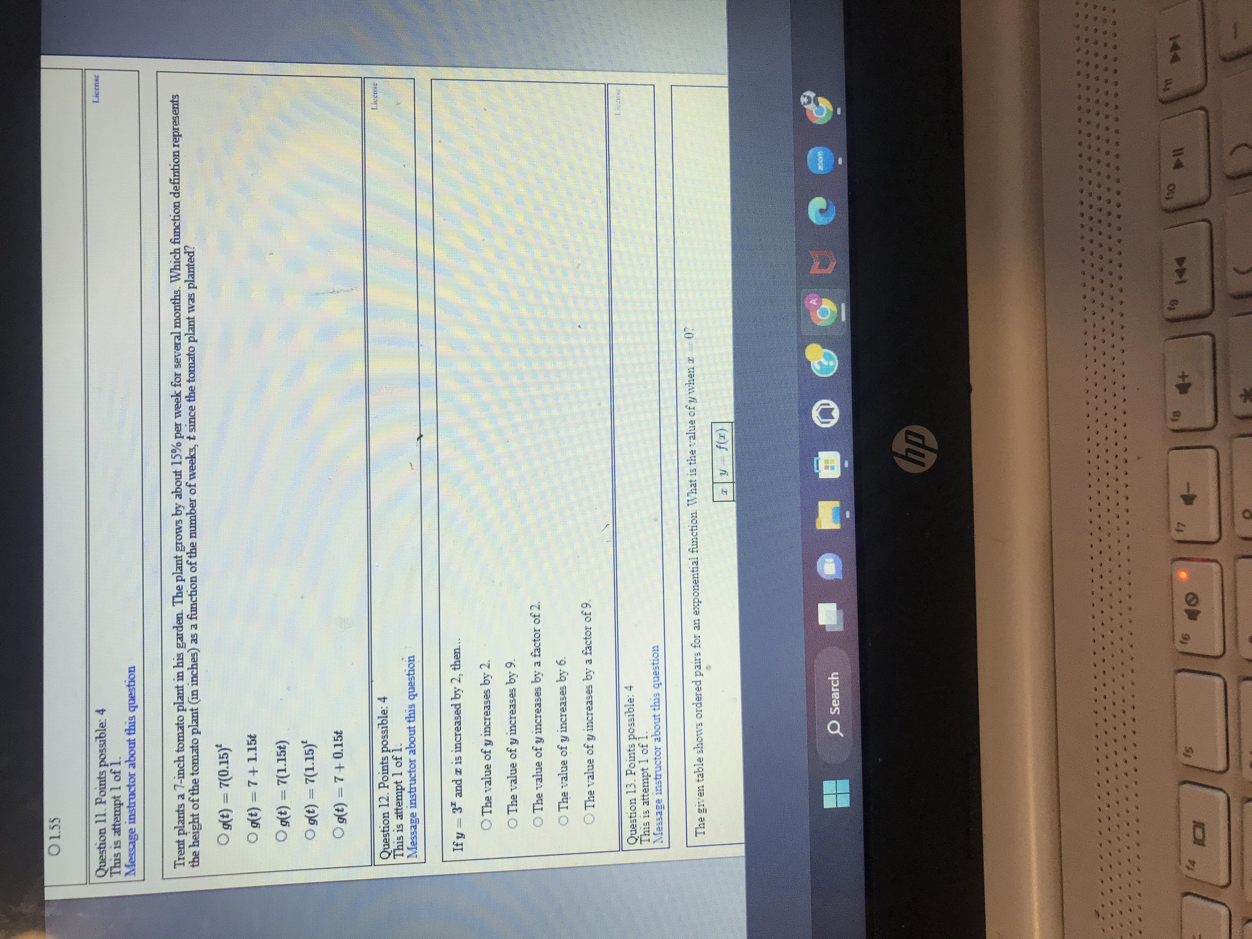 Question 13. Points possible: 4 License This is