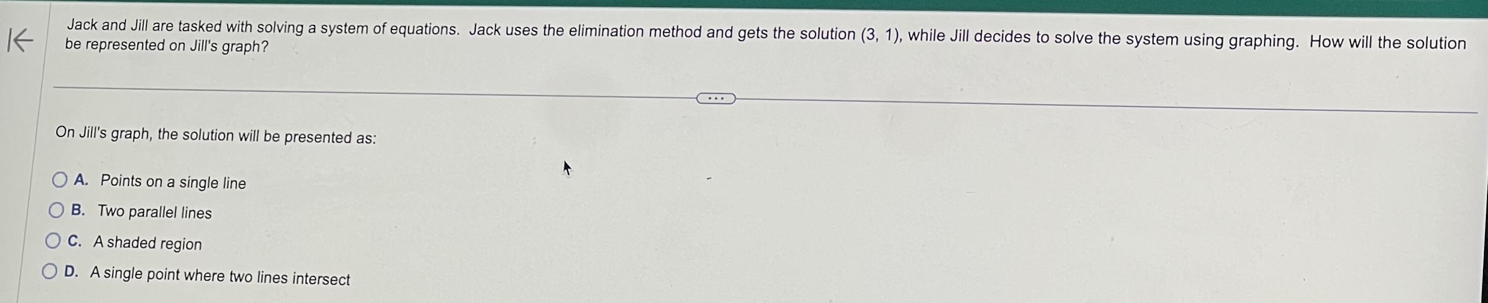 Jack and Jill are tasked with solving a system of