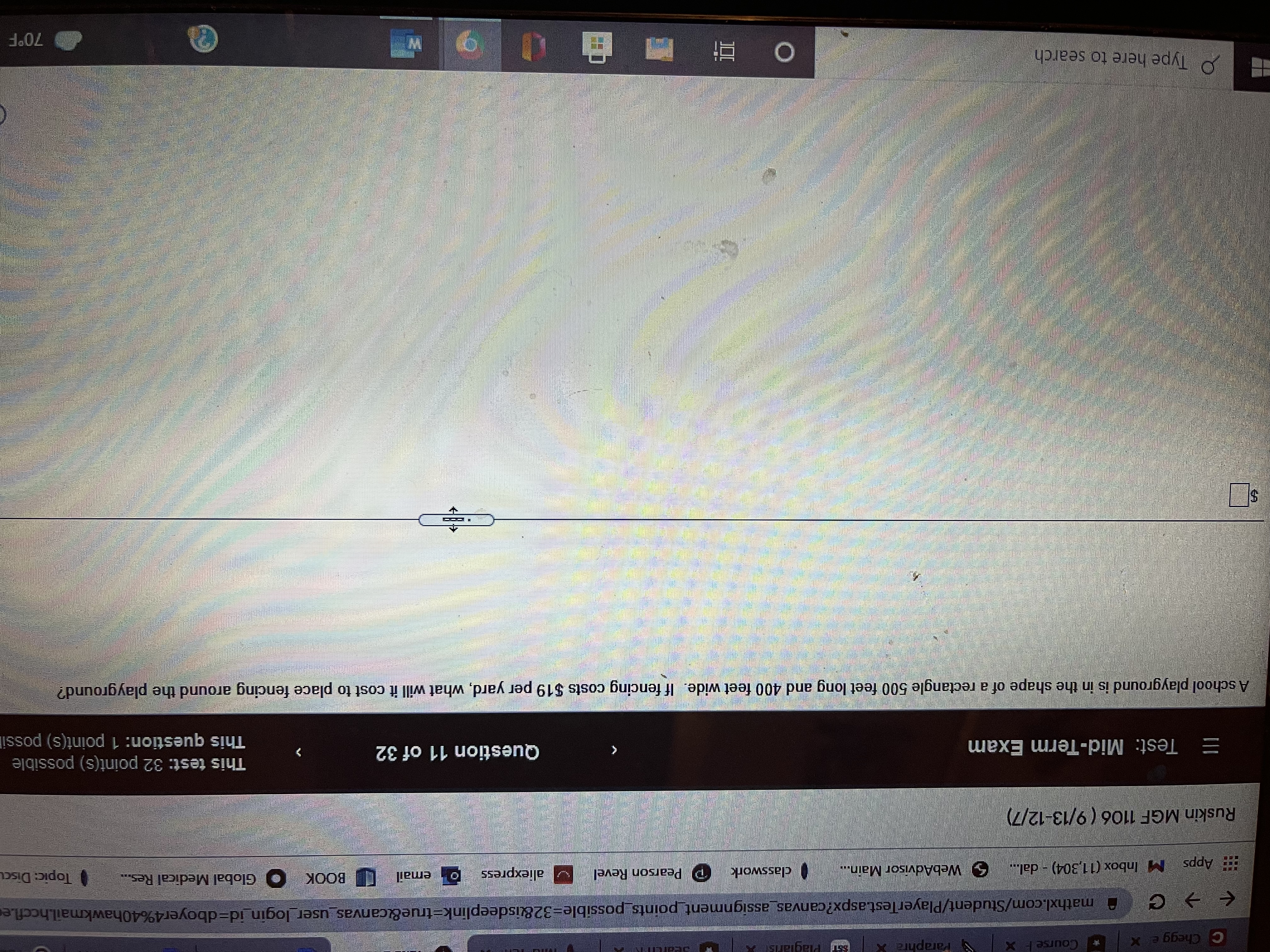 \fC Chegg e X *Course G A