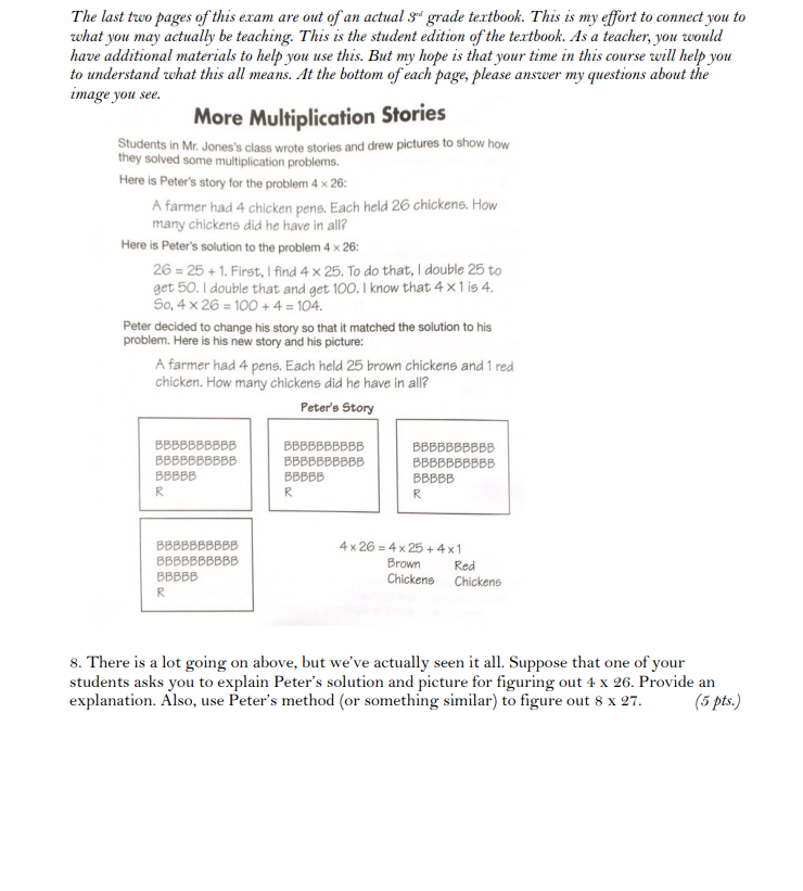 Please help. Thank you!! The last two pages of