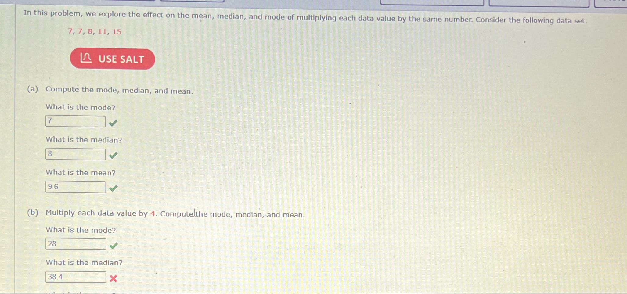 In this problem, we explore the effect on the