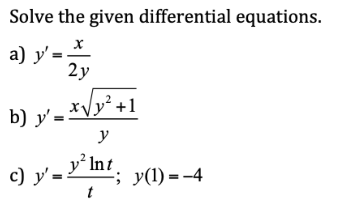 Let y(t) be the solution of y'= y^2 -6y with