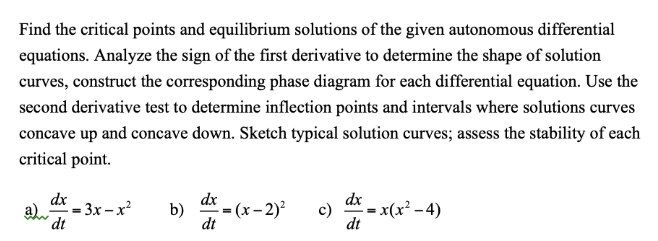 Let y(t) be the solution of y'= y^2 -6y with