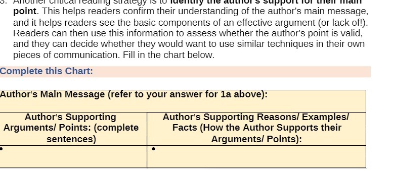 point. This helps readers confirm their