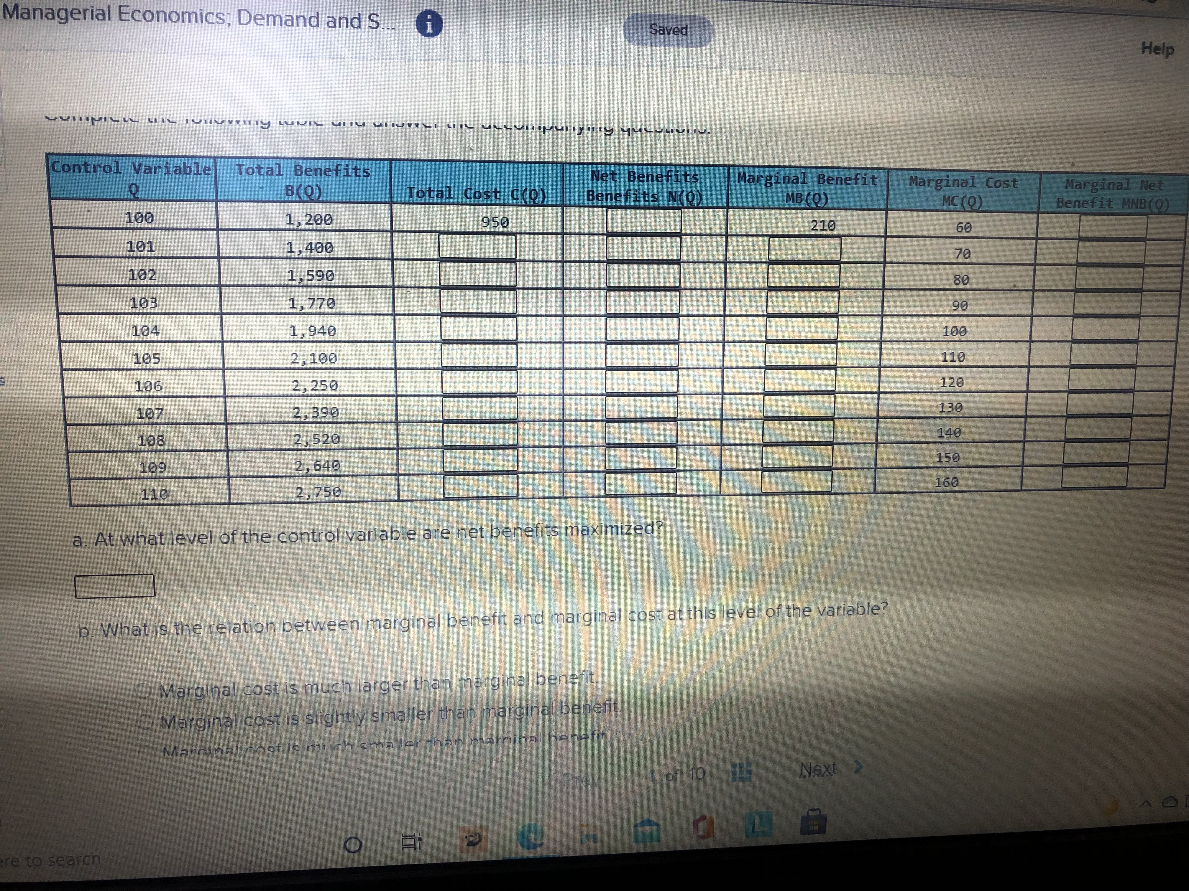 See photo need help ASAP Managerial Economics;