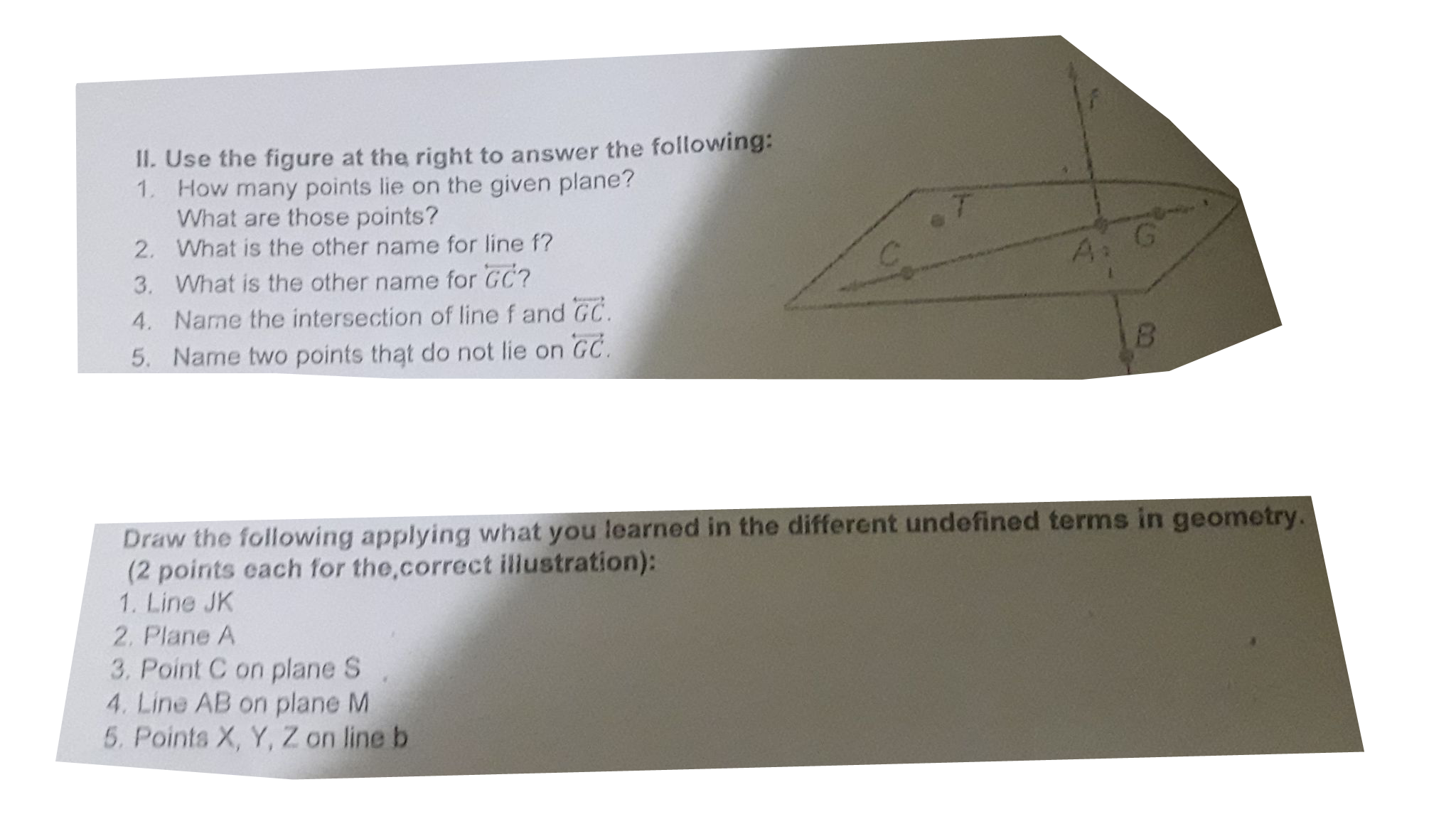 Answer the following questions and kindly explain