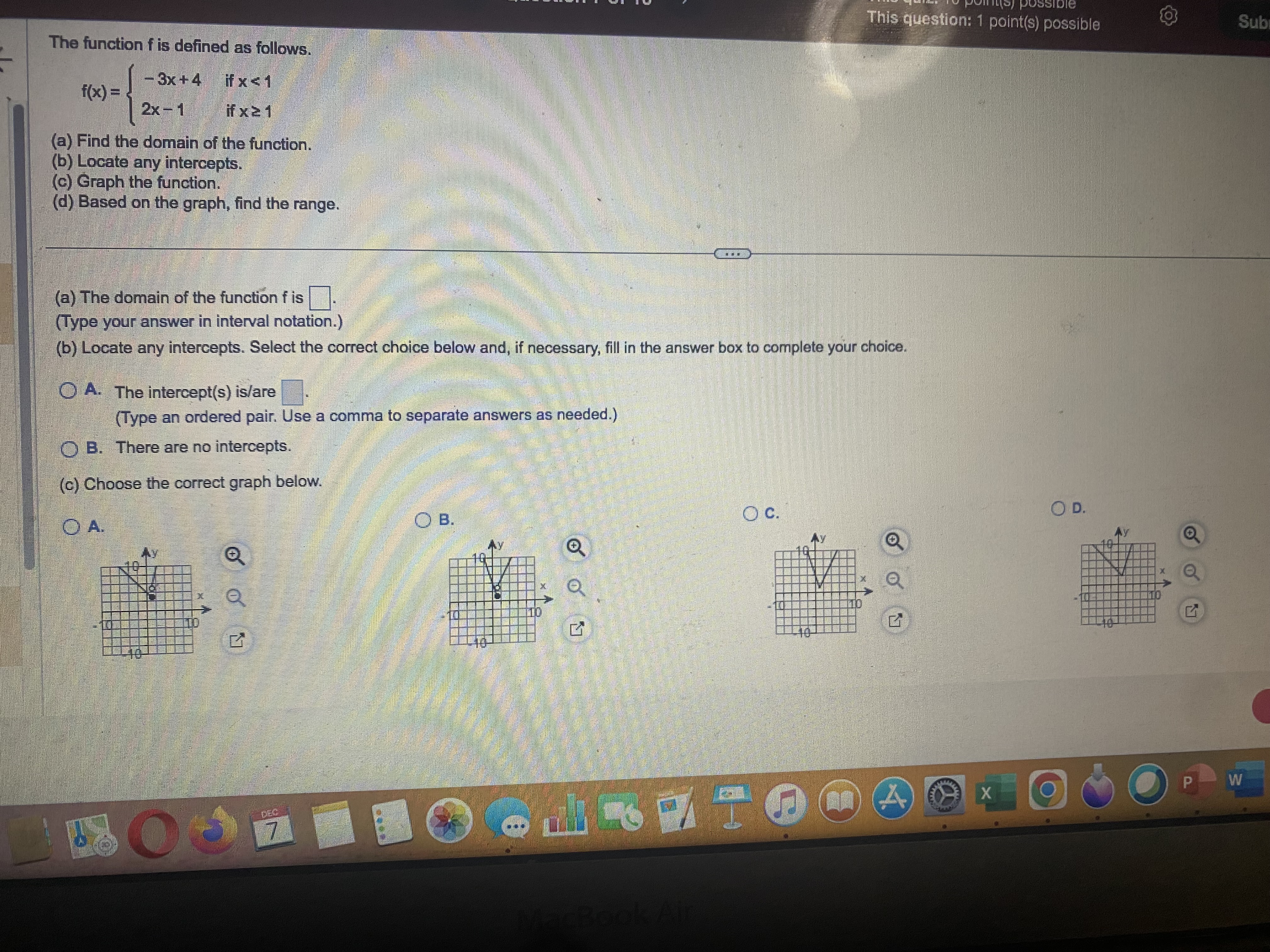 Please help me with questions. This question: 1