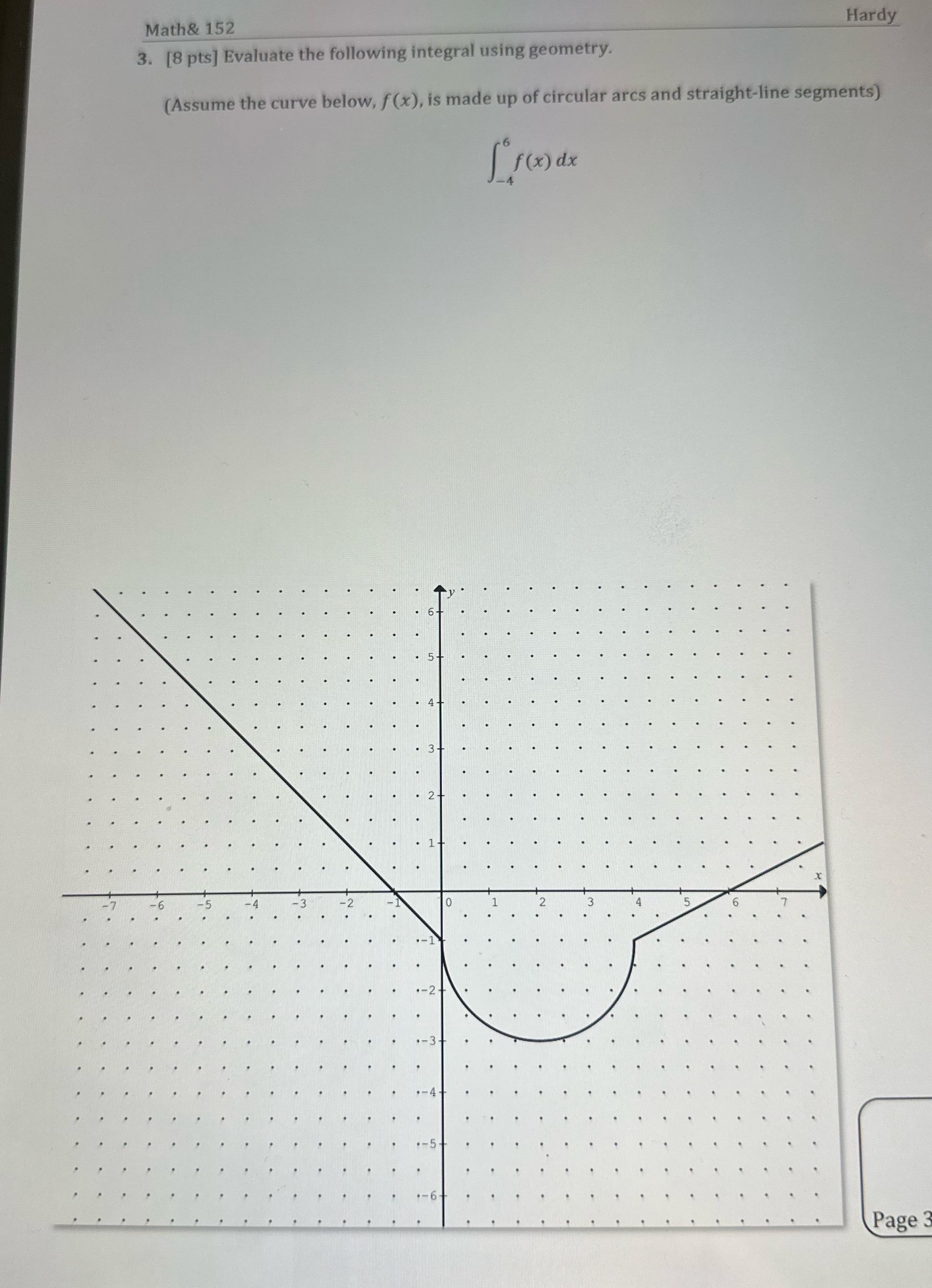 Please send clear instruction Math& 152 Hardy 3.