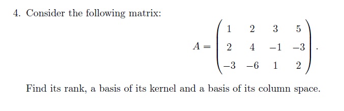 2. Determine whether the following group of
