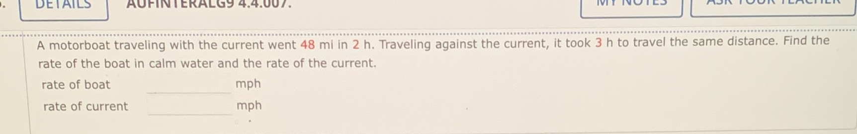 DETAILS AUFINTERALGy .4.007. A motorboat