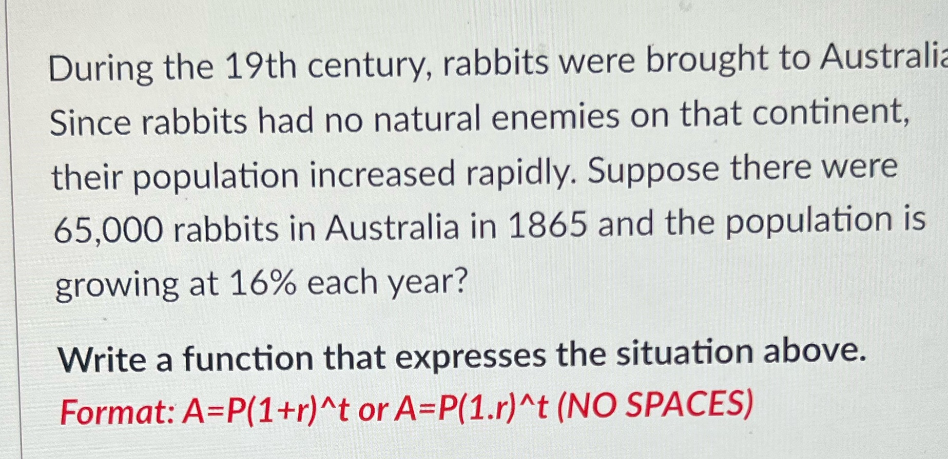 what format is it During the 19th century,