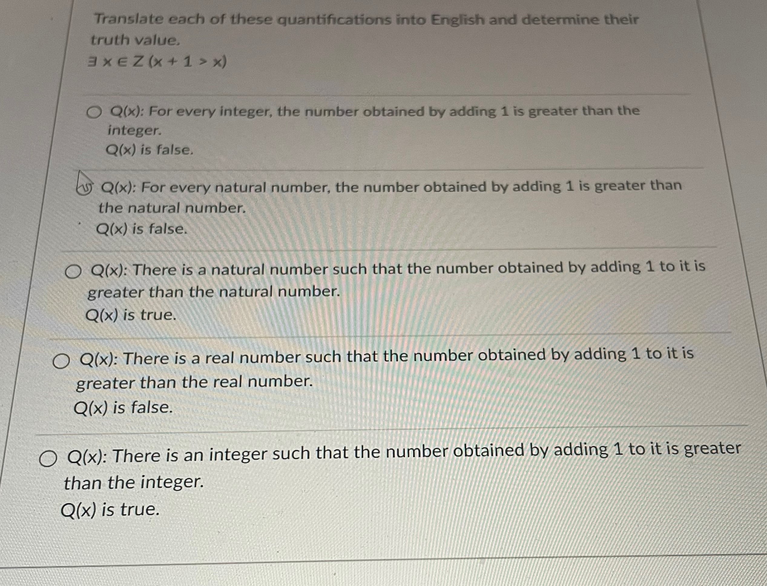 E was my answer but im not so sure Translate each