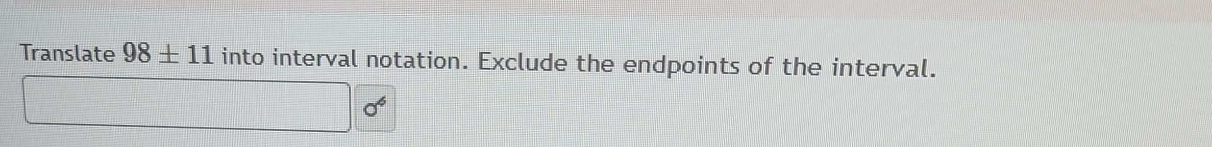 \fExpress the set W = {y y < -8 or y > 2} using
