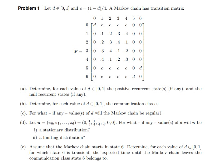 Stochastic modelling; thlm'l Let :1 E [I],