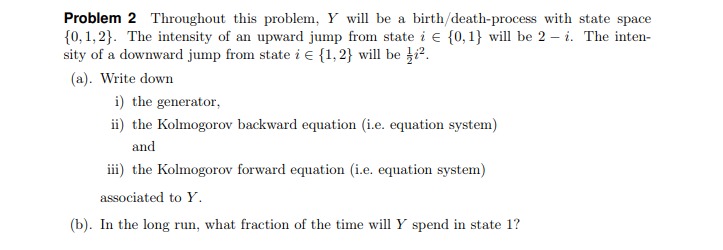 Stochastic modelling; thlm'l Let :1 E [I],