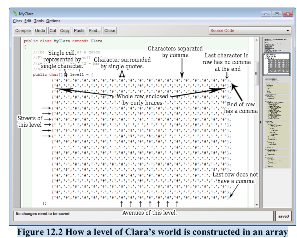 Code using Clara's vocabulary ? \fMyClara Class