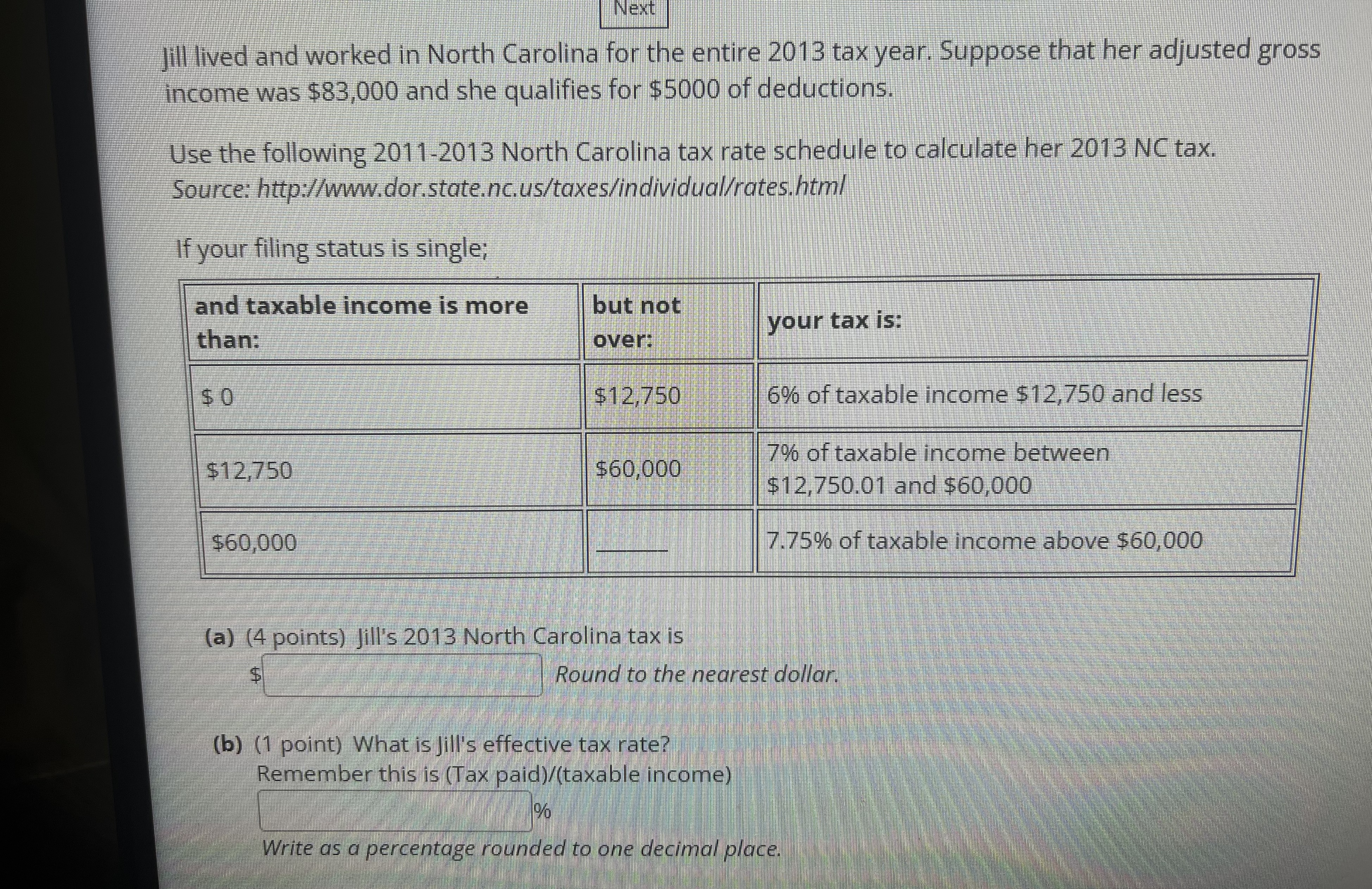 Next Jill lived and worked in North Carolina for