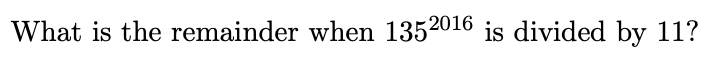 What is the remainder when 1352016 is divided by