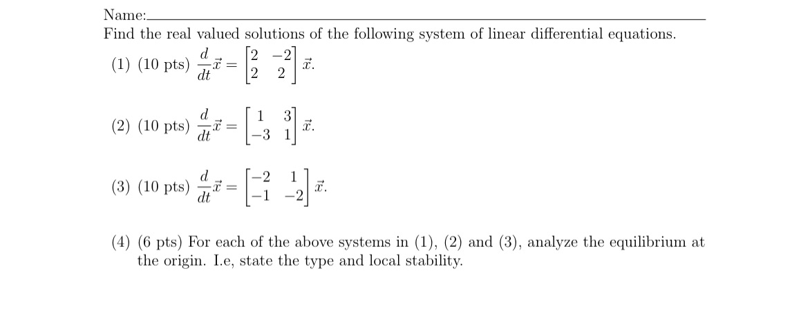 Answer all please and thank youu Name: Find the