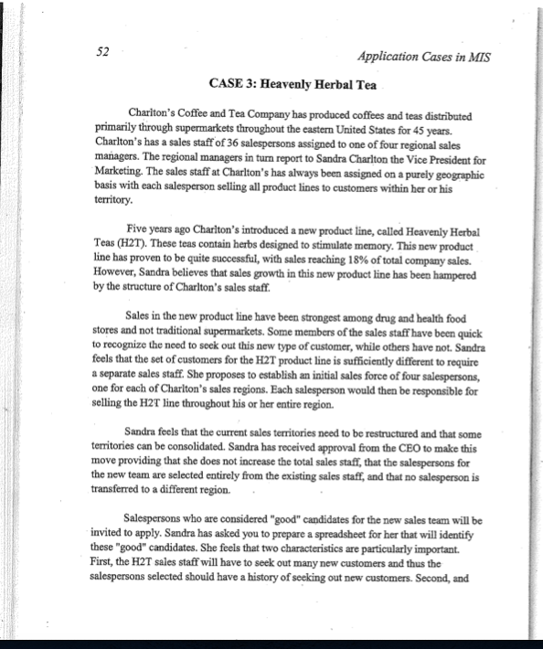 52 Application Cases in MIS CASE 3: Heavenly