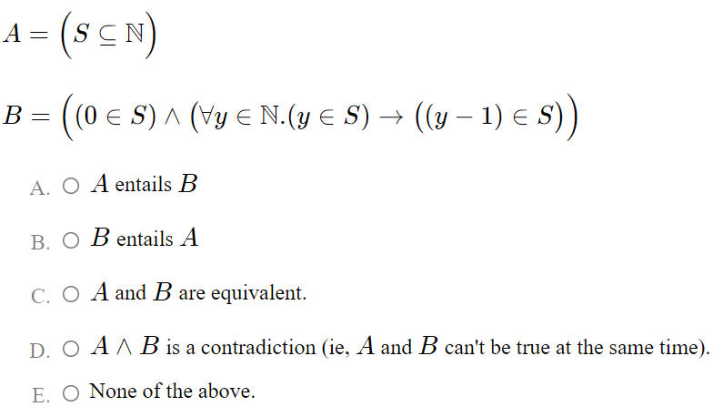 In this group of problems, you are given two