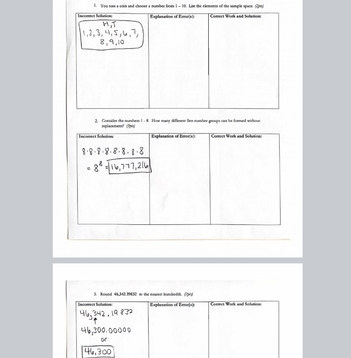 Please help! 1. You toss a coin and choose a