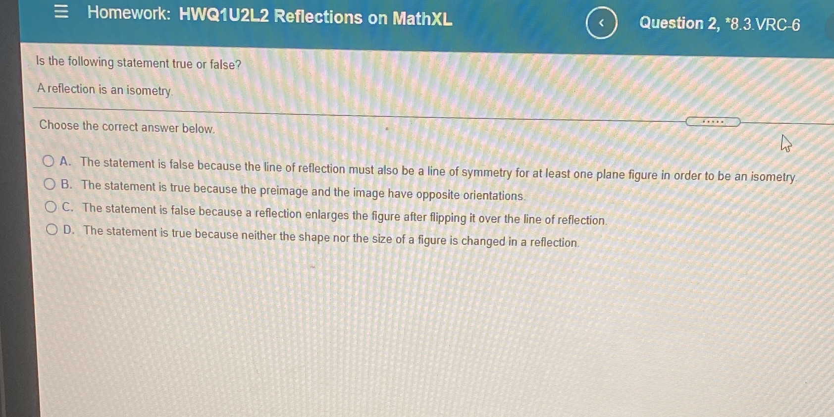 Is that better ???? Homework: HWQ1U2L2