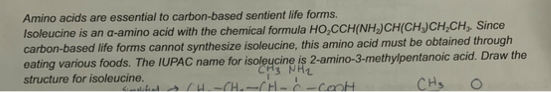 Amino acids are essential to carbon-based