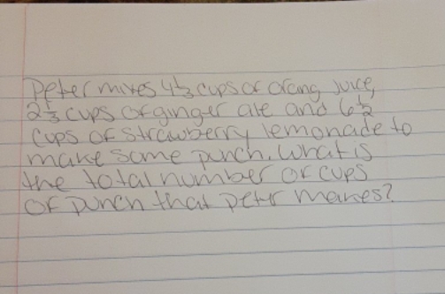 help me WITH IS problem please peter mixes 45