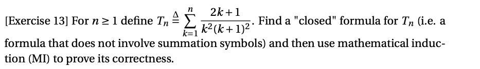 Attached bellow [Exercise 13] For n 2 1 define Tn